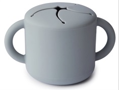 Mushie stone snack cup